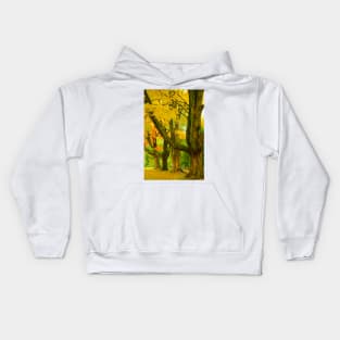 Pioneer Park Trees, Bayfield Kids Hoodie